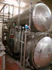 Used Retort Line Consisting of the Following Equipment:  (2) Allpax retorts, 1300SS; Allpax loader; Allpax unloader; Allpax retort baskets and carts; Arpac shrink tray wrapper; Axon EZ-Seal EZ-130 sl...