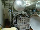 Used Retort Line Consisting of the Following Equipment:  (2) Allpax retorts, 1300SS; Allpax loader; Allpax unloader; Allpax retort baskets and carts; Arpac shrink tray wrapper; Axon EZ-Seal EZ-130 sl...