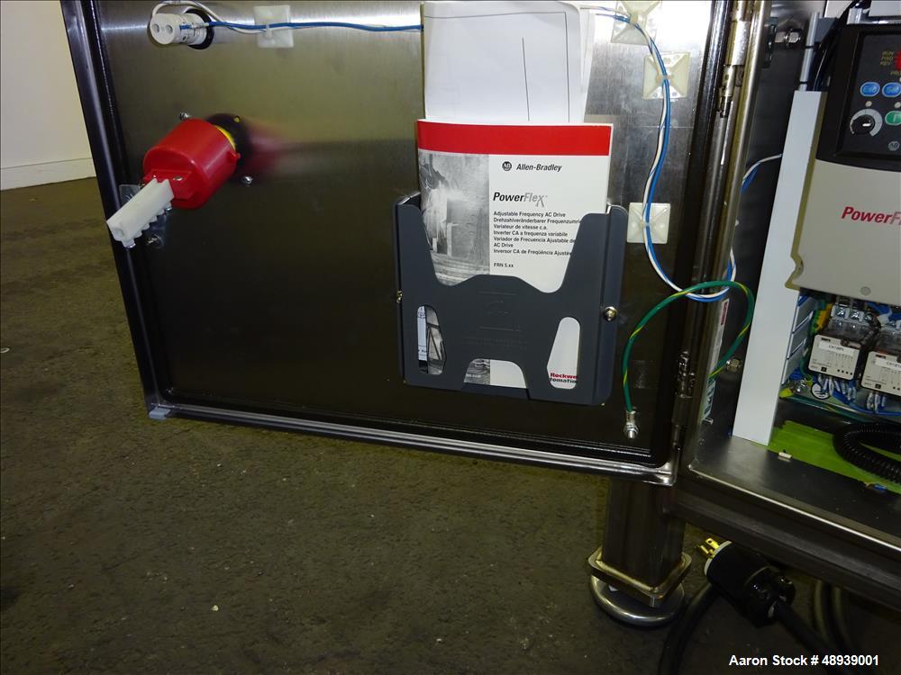 Used Roll Compactor, Stainless Steel.