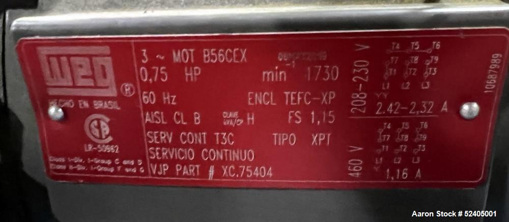 Alexanderwerk WP-330 Roller Compactor WP330 x 165Y Granulation System