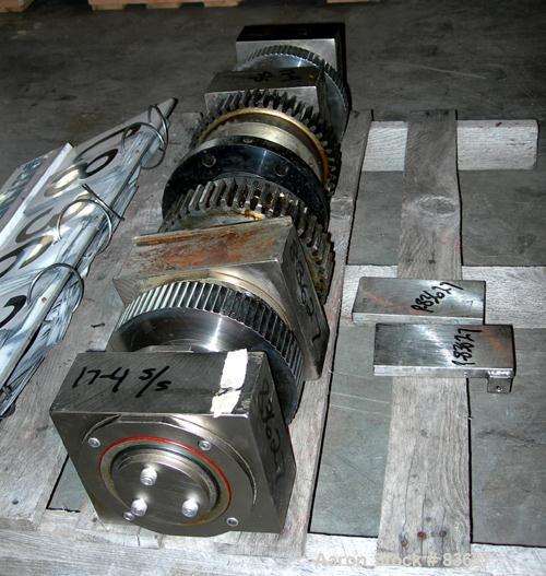 Used- Stainless Steel Fitzpatrick Chilsonator Rolls