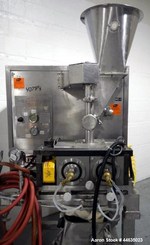 Used Stainless Steel Fitzpatrick Chilsonator, Model 2.0Lx8D