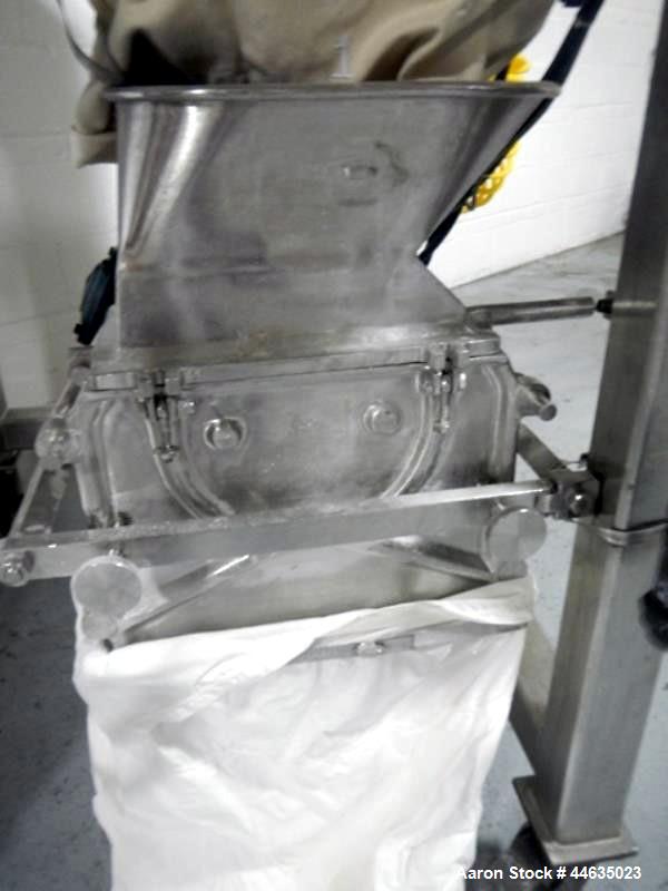 Used Stainless Steel Fitzpatrick Chilsonator, Model 2.0Lx8D