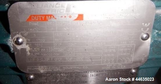 Used Stainless Steel Fitzpatrick Chilsonator, Model 2.0Lx8D