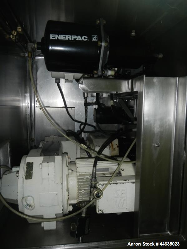 Used Stainless Steel Fitzpatrick Chilsonator, Model 2.0Lx8D