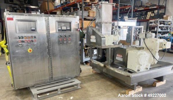 Used Fitzpatrick Chilsonator – Model 4L x 10D, 10" x 4" Stainless Steel Rolls, 50–100 kg/hr Capacity