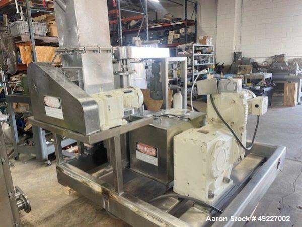Used Fitzpatrick Chilsonator – Model 4L x 10D, 10" x 4" Stainless Steel Rolls, 50–100 kg/hr Capacity