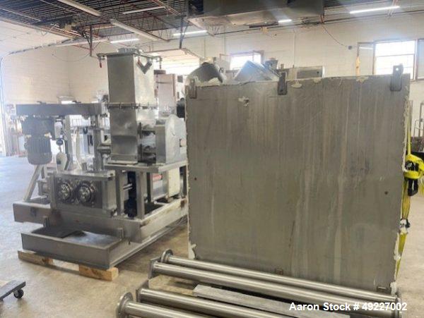 Used Fitzpatrick Chilsonator – Model 4L x 10D, 10" x 4" Stainless Steel Rolls, 50–100 kg/hr Capacity