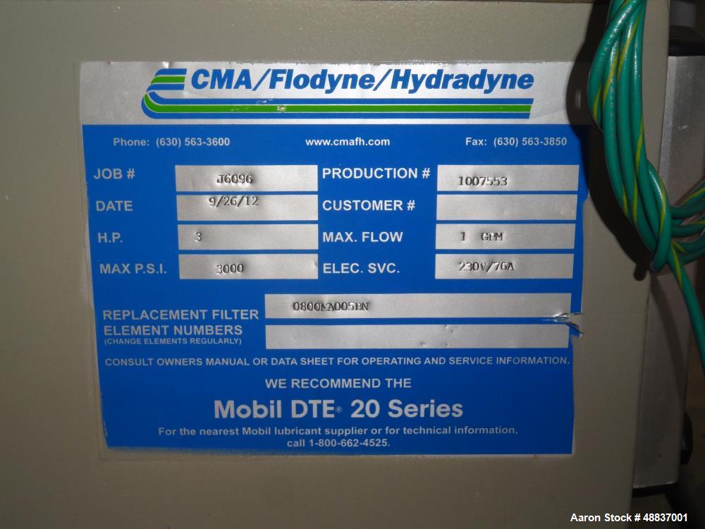 Used Fitzpatrick Chilsonator, Model 4LX10D System.