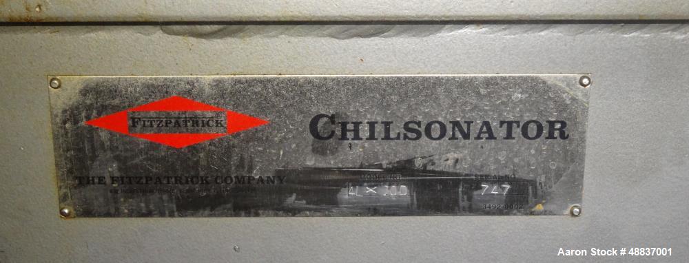 Used Fitzpatrick Chilsonator, Model 4LX10D System.
