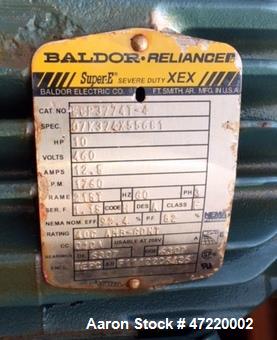 Used Fitzpatrick Hastelloy Chilsonator System, Model 7LX10D. 7"Long x 10" diameter circumstantially grooved sinewave Hastelloy clad rolls. Hastelloy vertical and horizontal screws and Hastelloy feed ...