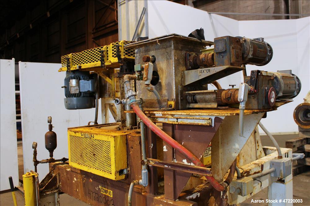 Used Fitzpatrick Chilsonator/Roll Compactor, Model 7LX10D.