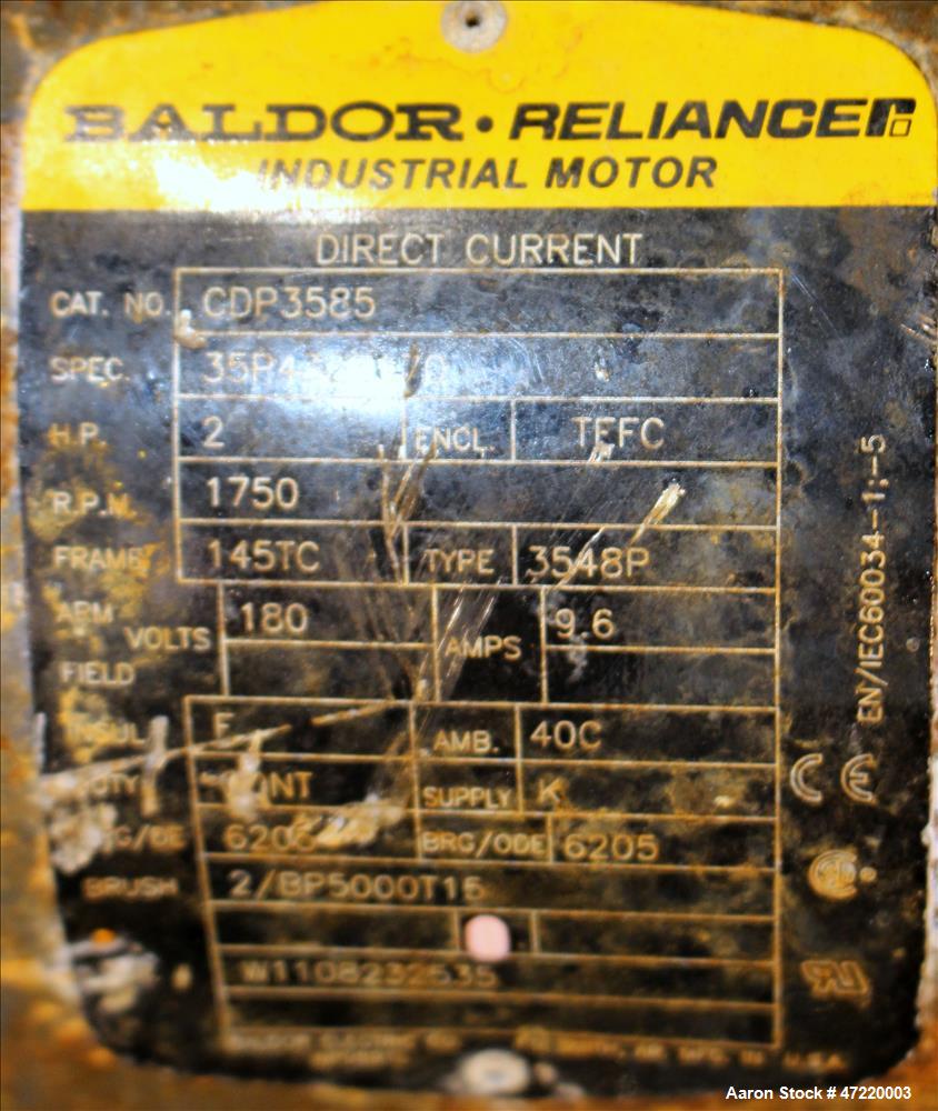 Used Fitzpatrick Chilsonator/Roll Compactor, Model 7LX10D.