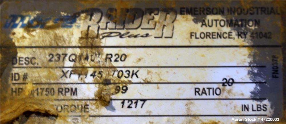 Used Fitzpatrick Chilsonator/Roll Compactor, Model 7LX10D.