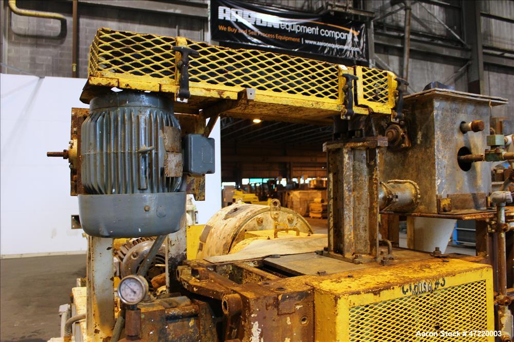 Used Fitzpatrick Chilsonator/Roll Compactor, Model 7LX10D.