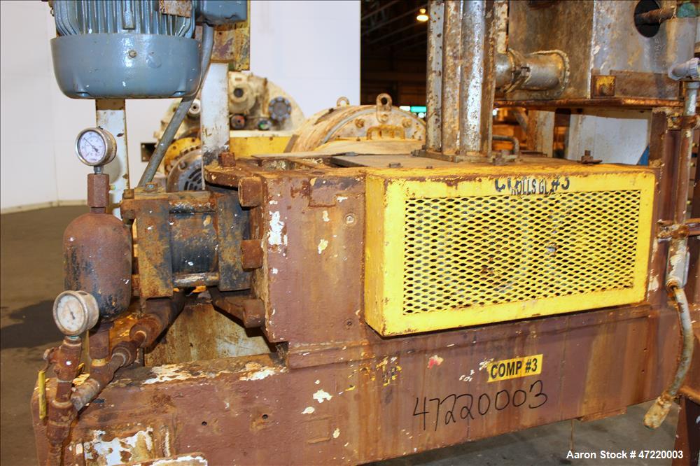 Used Fitzpatrick Chilsonator/Roll Compactor, Model 7LX10D.
