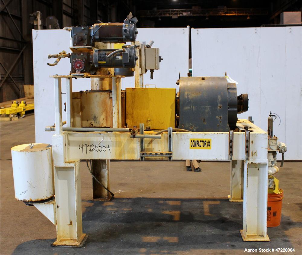 Used Fitzpatrick Chilsonator/Roll Compactor, Model 7LX10D.