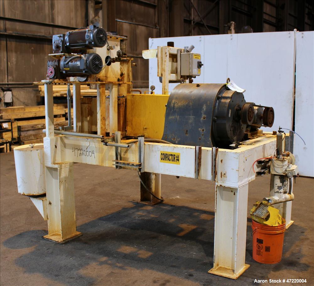Used Fitzpatrick Chilsonator/Roll Compactor, Model 7LX10D.
