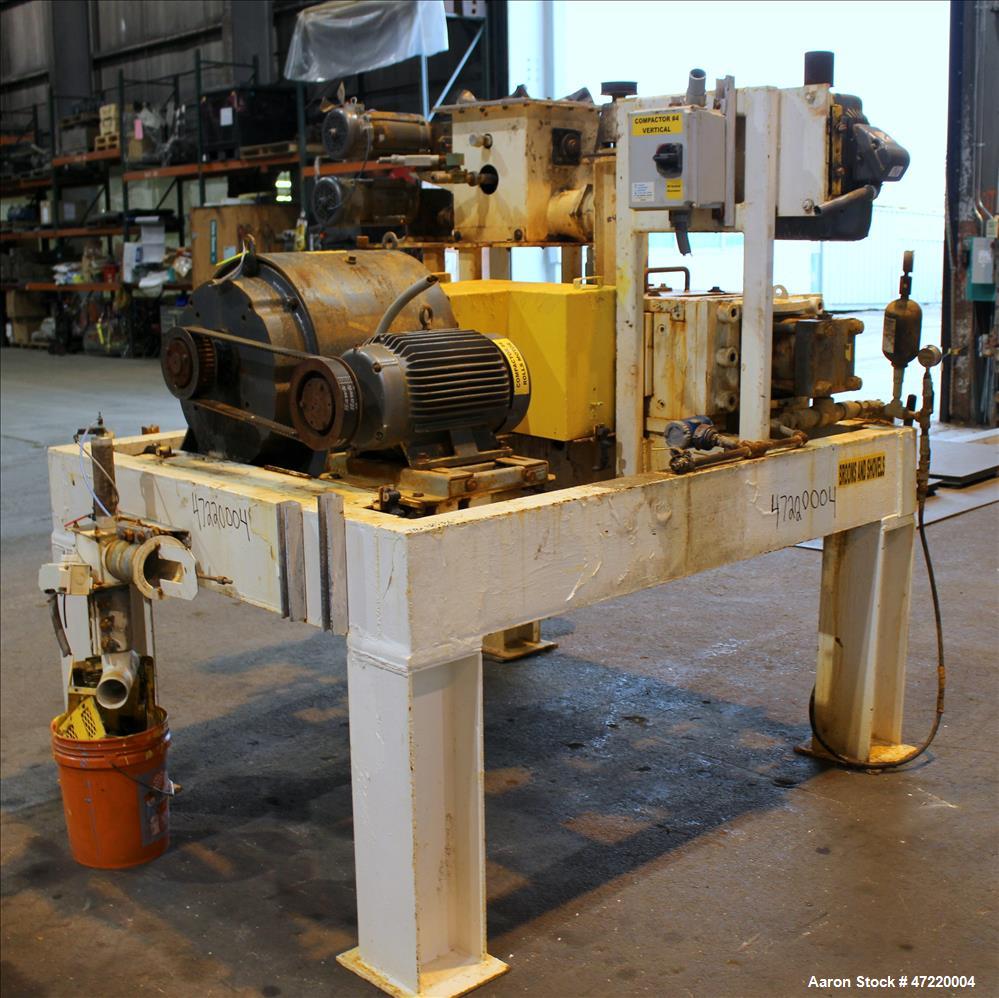 Used Fitzpatrick Chilsonator/Roll Compactor, Model 7LX10D.
