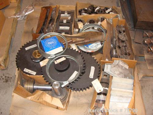 USED: Fitzpatrick Chilsonator system consisting of (1) model DM7LX10D; (2) 10" diameter x 7" wide hardened steel billet rolls, driven by a 20 hp, 3/60/230/460 volt, 1140 rpm motor with reducer, appro...