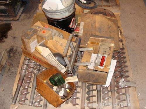 USED: Fitzpatrick Chilsonator system consisting of (1) model DM7LX10D; (2) 10" diameter x 7" wide hardened steel billet rolls, driven by a 20 hp, 3/60/230/460 volt, 1140 rpm motor with reducer, appro...