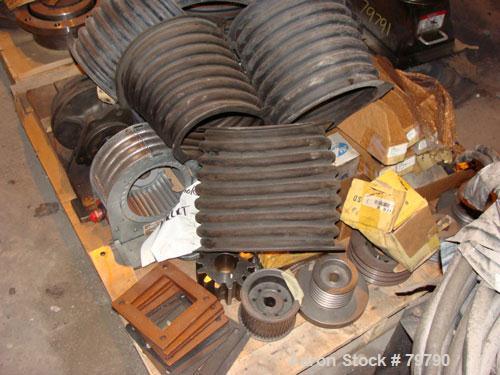 USED: Fitzpatrick Chilsonator system consisting of (1) model DM7LX10D; (2) 10" diameter x 7" wide hardened steel billet rolls, driven by a 20 hp, 3/60/230/460 volt, 1140 rpm motor with reducer, appro...