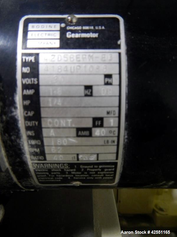 Used Fitzpatrick Chilsonator Roller Compactor, Model L83
