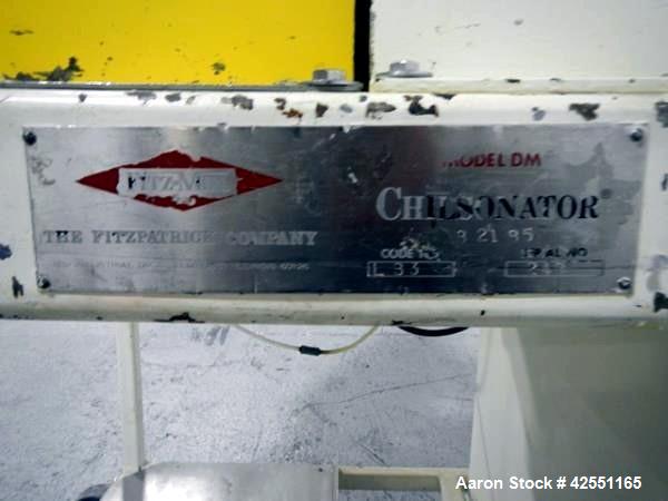 Used Fitzpatrick Chilsonator Roller Compactor, Model L83