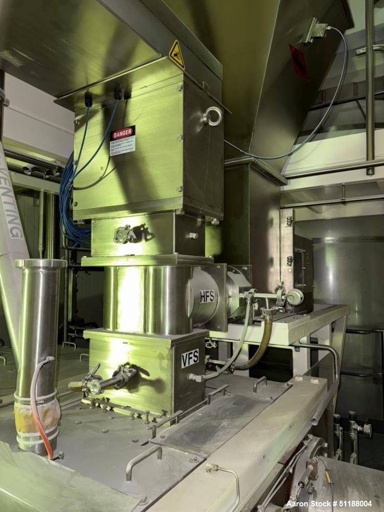 Used Fitzpatrick Chilsonator System with Comminutor Mill & GKM Screener – Complete Dry Granulation Line