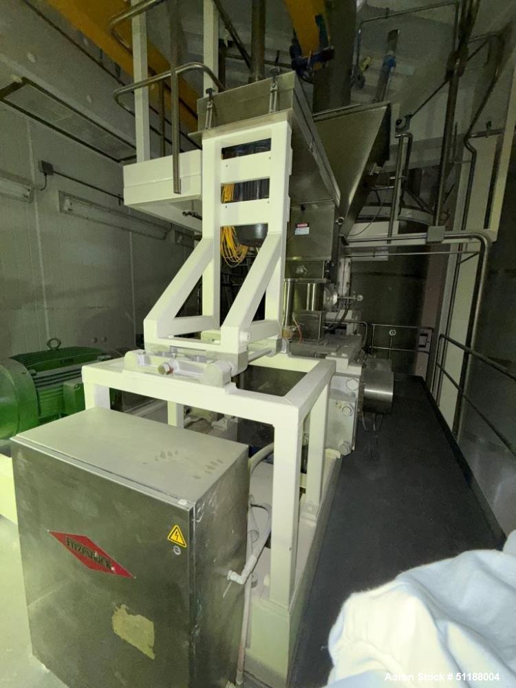 Used Fitzpatrick Chilsonator System with Comminutor Mill & GKM Screener – Complete Dry Granulation Line