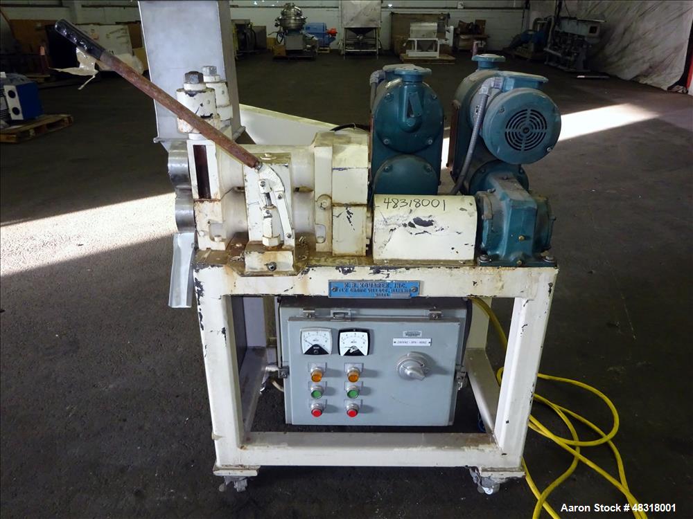 Used K.R. Komarek Roll Compactor, Model 868.