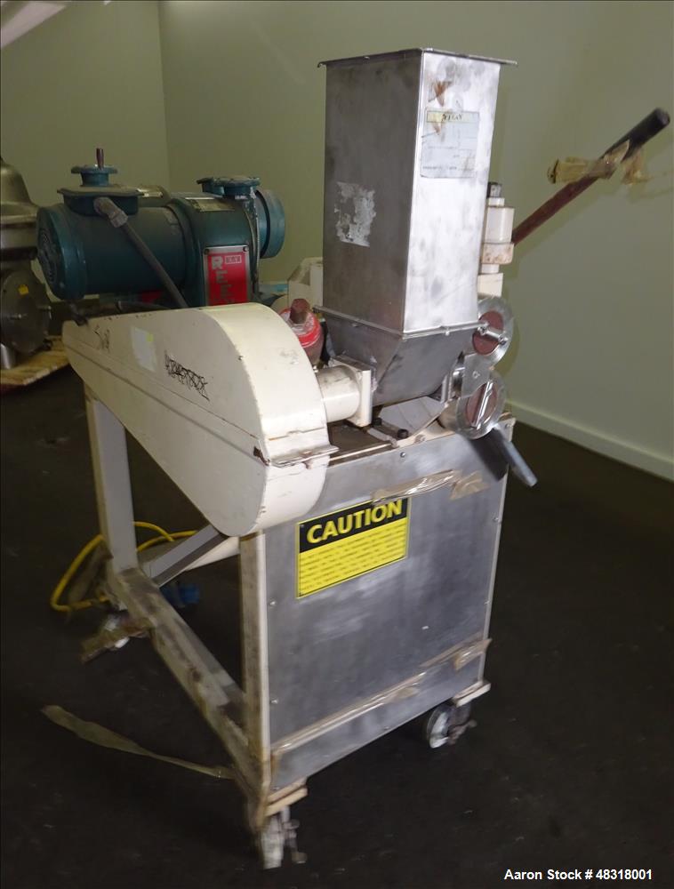 Used K.R. Komarek Roll Compactor, Model 868.