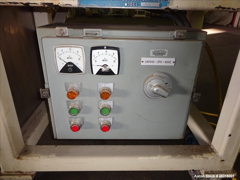 Used K.R. Komarek Roll Compactor, Model 868.