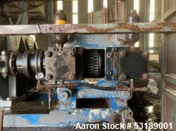 Used Komarek Greaves (BEPEX) MS 150 Briquetter Compactor – 125 HP Hydraulic Drive – Dual Pocket Rolls