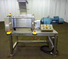 Used Roll Compactor, Stainless Steel.