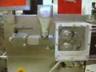 Used Alexanderwerk Roller Compactor, Model WP120V Pharma, Stainless Steel. Horizontal screw feeder with pre-breaker, cantilevered rolls, flake crusher, pre-granulator and fine granulator attachments,...