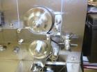 Used Alexanderwerk Roller Compactor, Model WP120V Pharma, Stainless Steel. Horizontal screw feeder with pre-breaker, cantilevered rolls, flake crusher, pre-granulator and fine granulator attachments,...