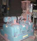 Used Fitzpatrick Chilsonator, Model DM, Type IR4LX10D, 316 Stainless Steel Wetted Parts. Driven by a 7.5 hp Reeves varidrive, 3/60/230/460 volt, output max 1750 rpm, min 438 rpm thru Winsmith gear re...