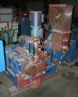 Used Fitzpatrick Chilsonator, Model DM, Type IR4LX10D, 316 Stainless Steel Wetted Parts. Driven by a 7.5 hp Reeves varidrive, 3/60/230/460 volt, output max 1750 rpm, min 438 rpm thru Winsmith gear re...