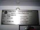 Used Vector roller compactor, model TF-MINI