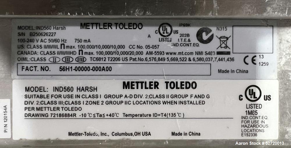 Mettler Toledo 2266 EZ-Lift Low Profile Floor Scale