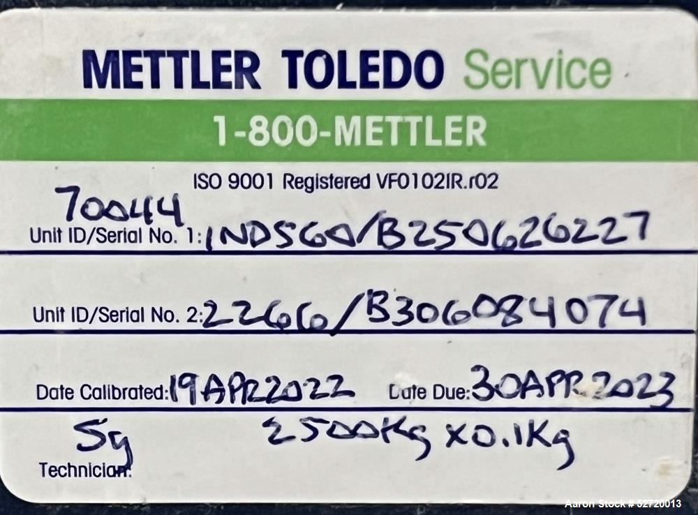 Mettler Toledo 2266 EZ-Lift Low Profile Floor Scale
