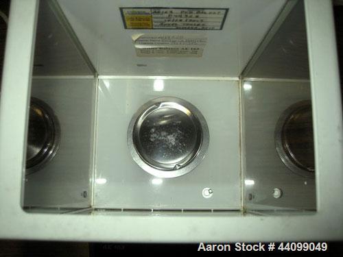 Used Mettler Toledo Balance, Model AE 163. 160 Gram capacity (0.35 pounds).