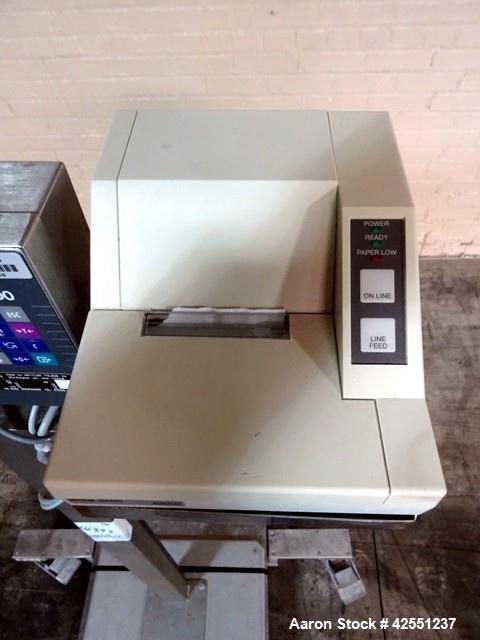 Used Mettler Toledo Floor Scale, Model LYNX-HA0800. 19" x 25" Platform, 300 Kg capacity. Serial# 4475281-42Y.