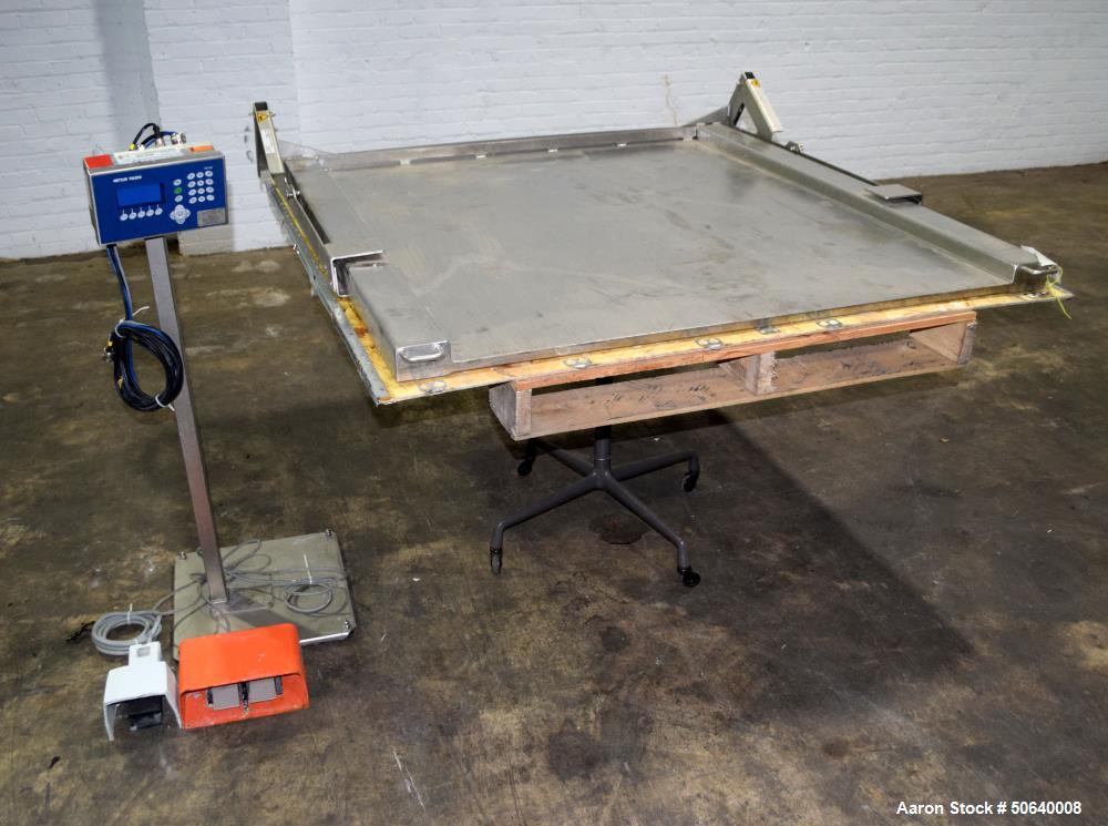 Used- Mettler Toledo Low Profile Floor Scale, Model PUA579.