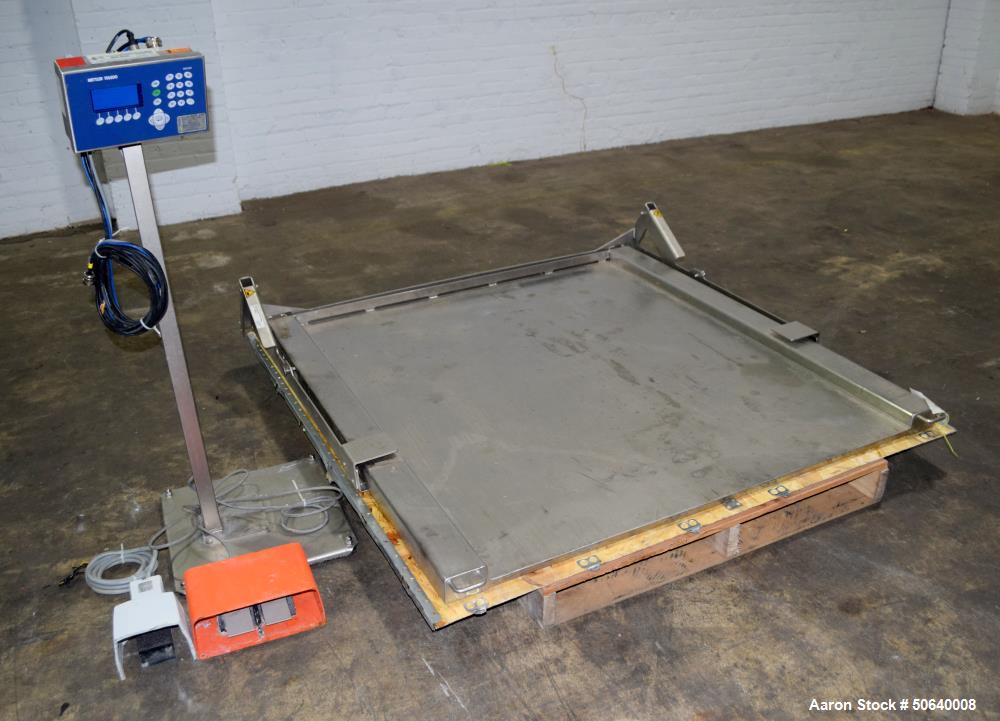 Used- Mettler Toledo Low Profile Floor Scale, Model PUA579.