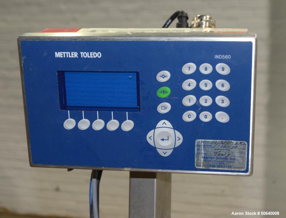 Used Mettler Toledo Low Profile Floor Scale, Model PUA579.