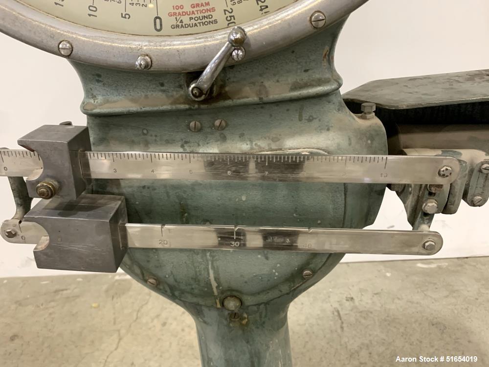 Used Toledo Honest Weight Dial Floor Scale, Model 62-1821