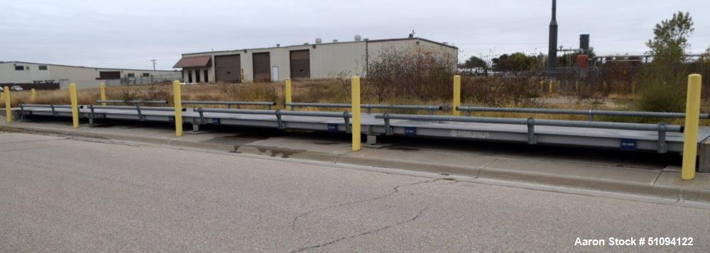 Used- Mettler Toledo 80' Long Orthotropic Steel Deck Truck Scale