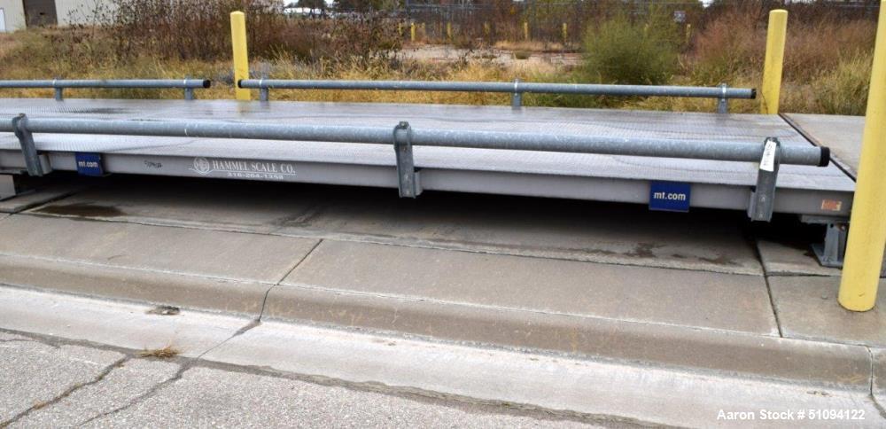 Used- Mettler Toledo 80' Long Orthotropic Steel Deck Truck Scale